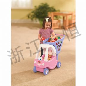 發(fā)展語言認知類公主舒適購物車