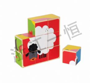 發(fā)展語言認(rèn)知類農(nóng)場(chǎng)六面拼圖