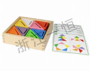 Developing language cognitionColor shape pair collision - triangle