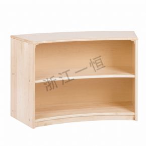儲物架+儲物柜內曲雙層收納柜-61cm