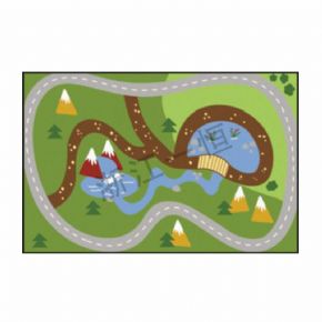 地毯森林路徑積木游戲地毯