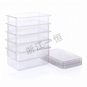 收納配件透明儲(chǔ)物盒+蓋子（5個(gè)一套）