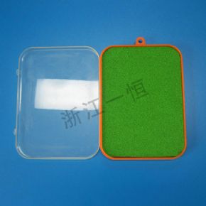 美術(shù)材料類(lèi)長(zhǎng)方形單色手印盤(pán)
