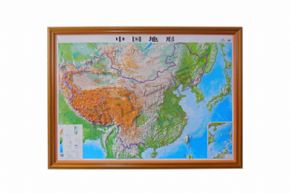 Geography34024 中國立體地形模型