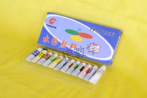 美術(shù)工具12色水粉顏料